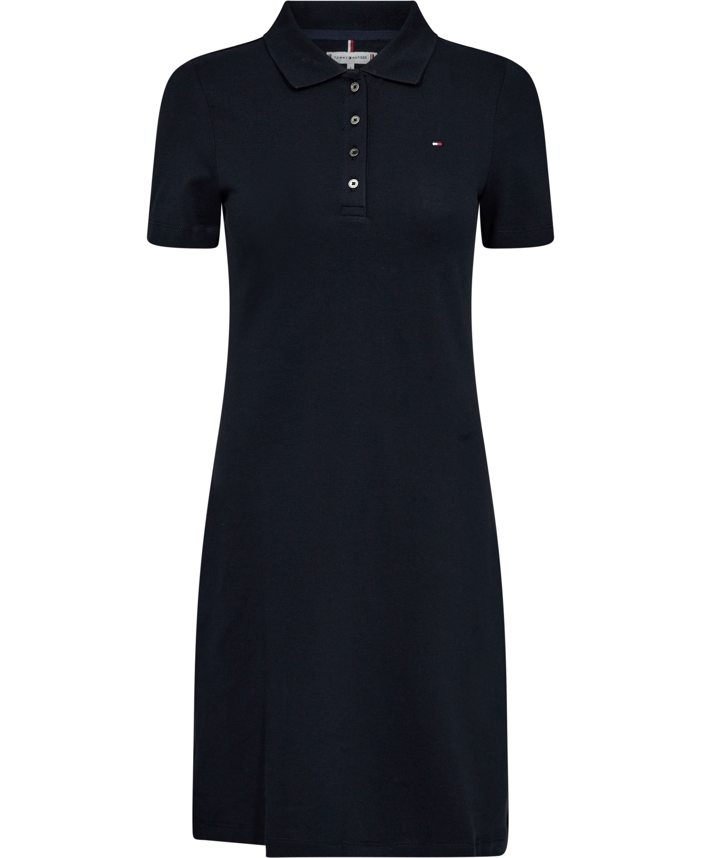 1985 SLIM PIQUE POLO DRESS SS