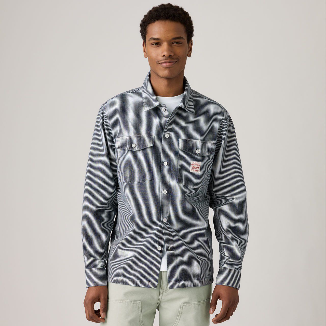 Long Sleeve Worker Shirt