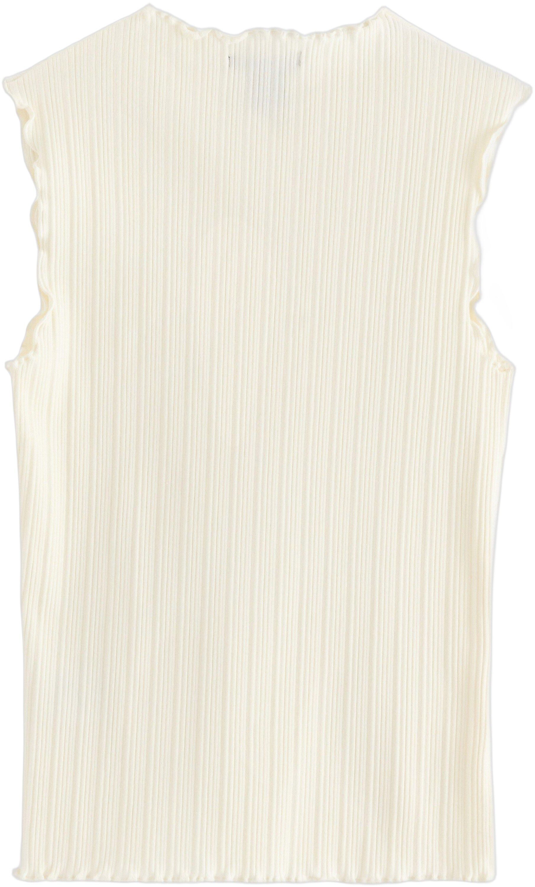 �rml&ouml;s ribbad topp med b&aring;tringni