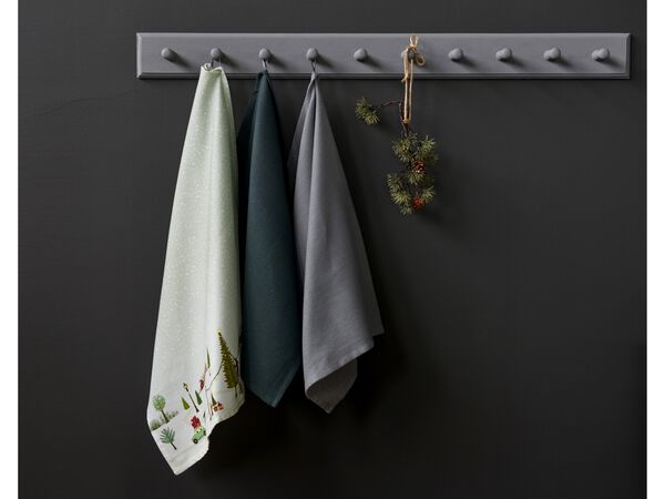 Kjøkkenhåndkle Diamond 50x70 cm Forest green