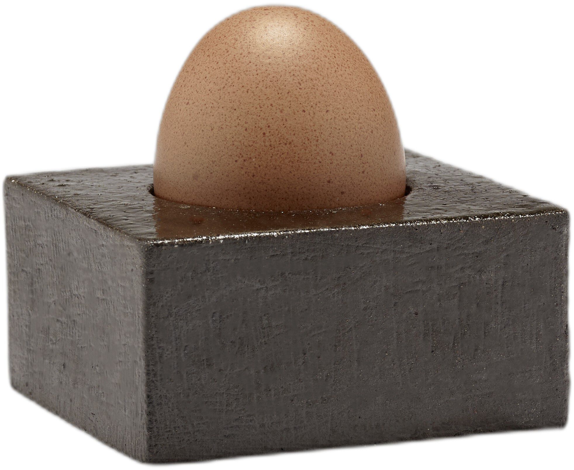 EGG CUP BLACK UOVO