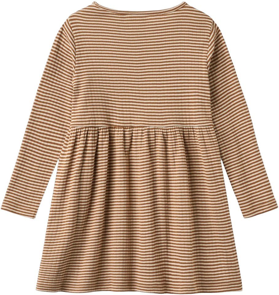 Jersey Dress L/S embroidery Sessa