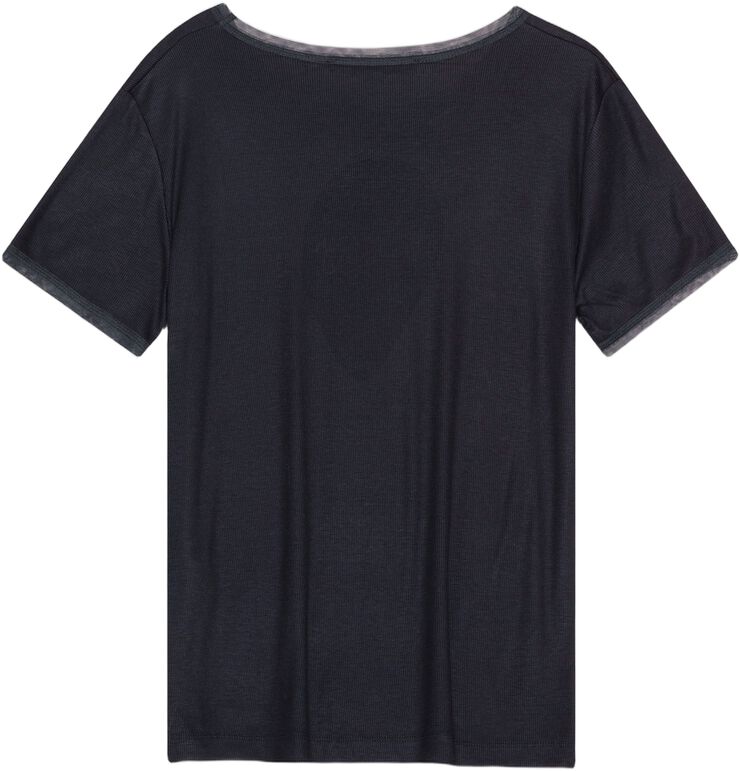 Mesh Trim Tshirt