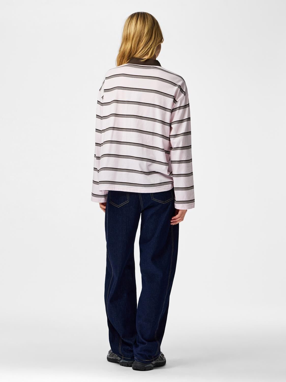 Pcsadie Ls Polo Top Jrs D2D Pp