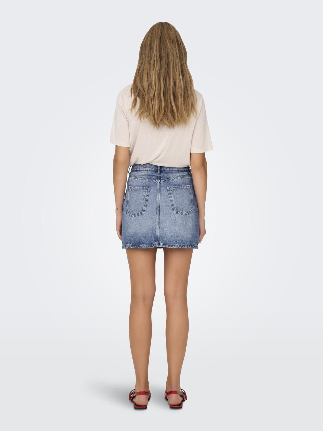 Onlstella Short Skirt Dnm Azg Noos