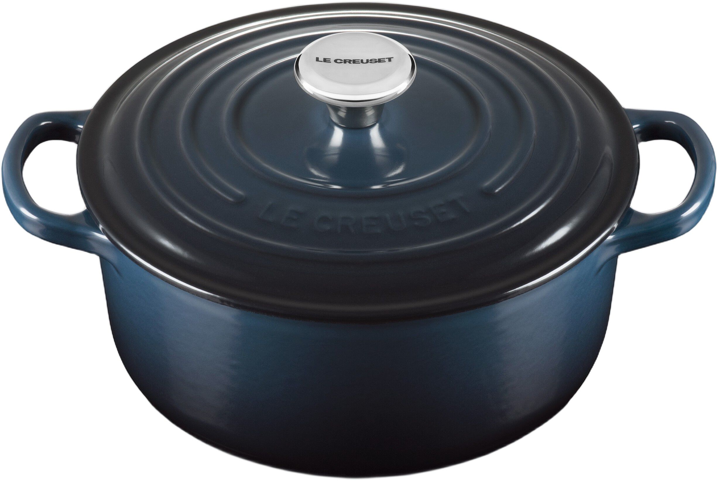 Rund gryta gjutj&auml;rn, 20 cm