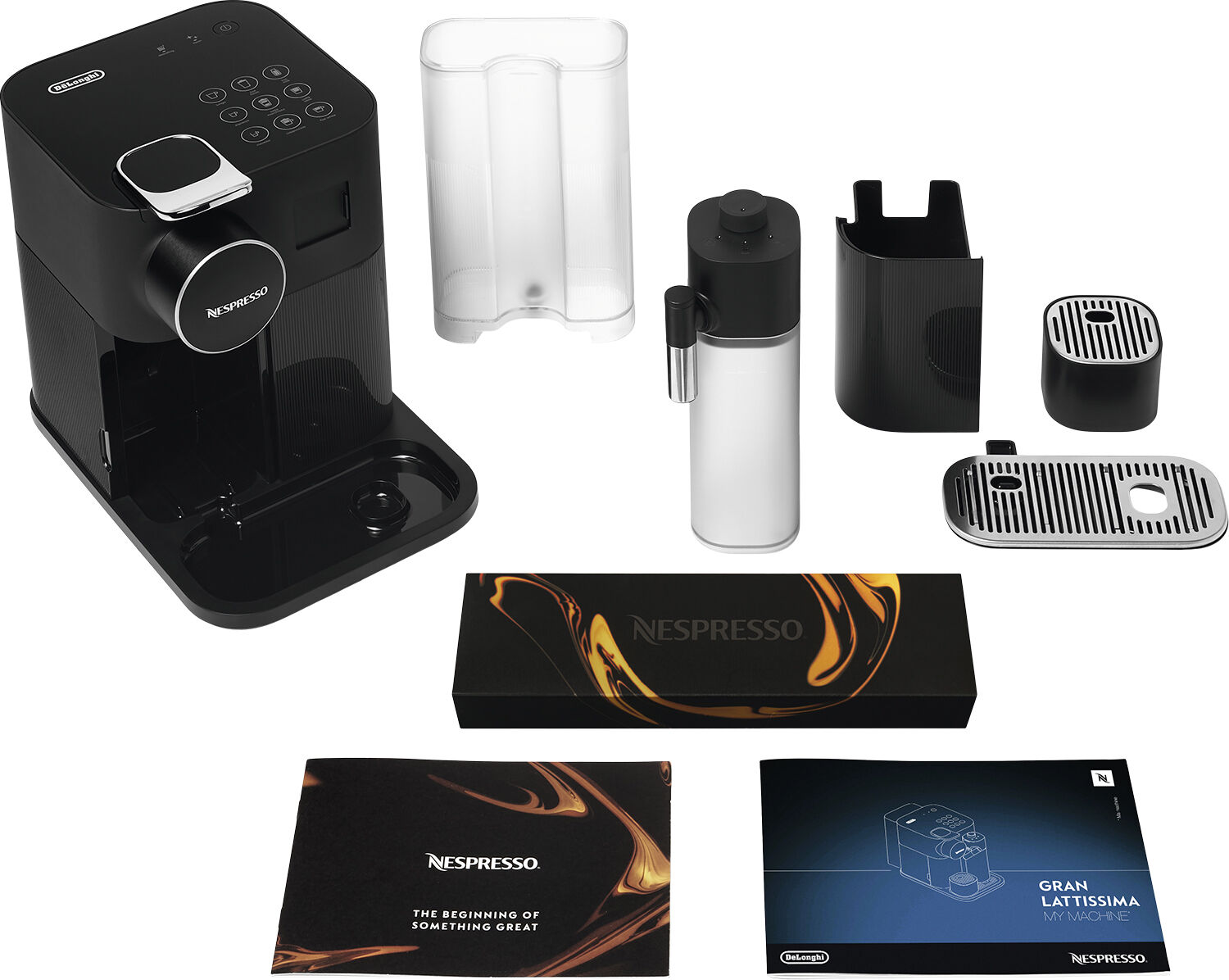 Nespresso Gran Lattissima by DeLonghi, Black