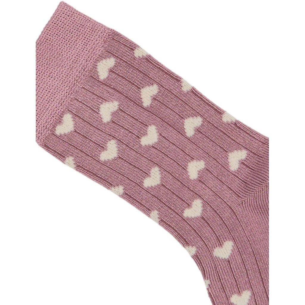 MiniPop Bamboo Heart Socks
