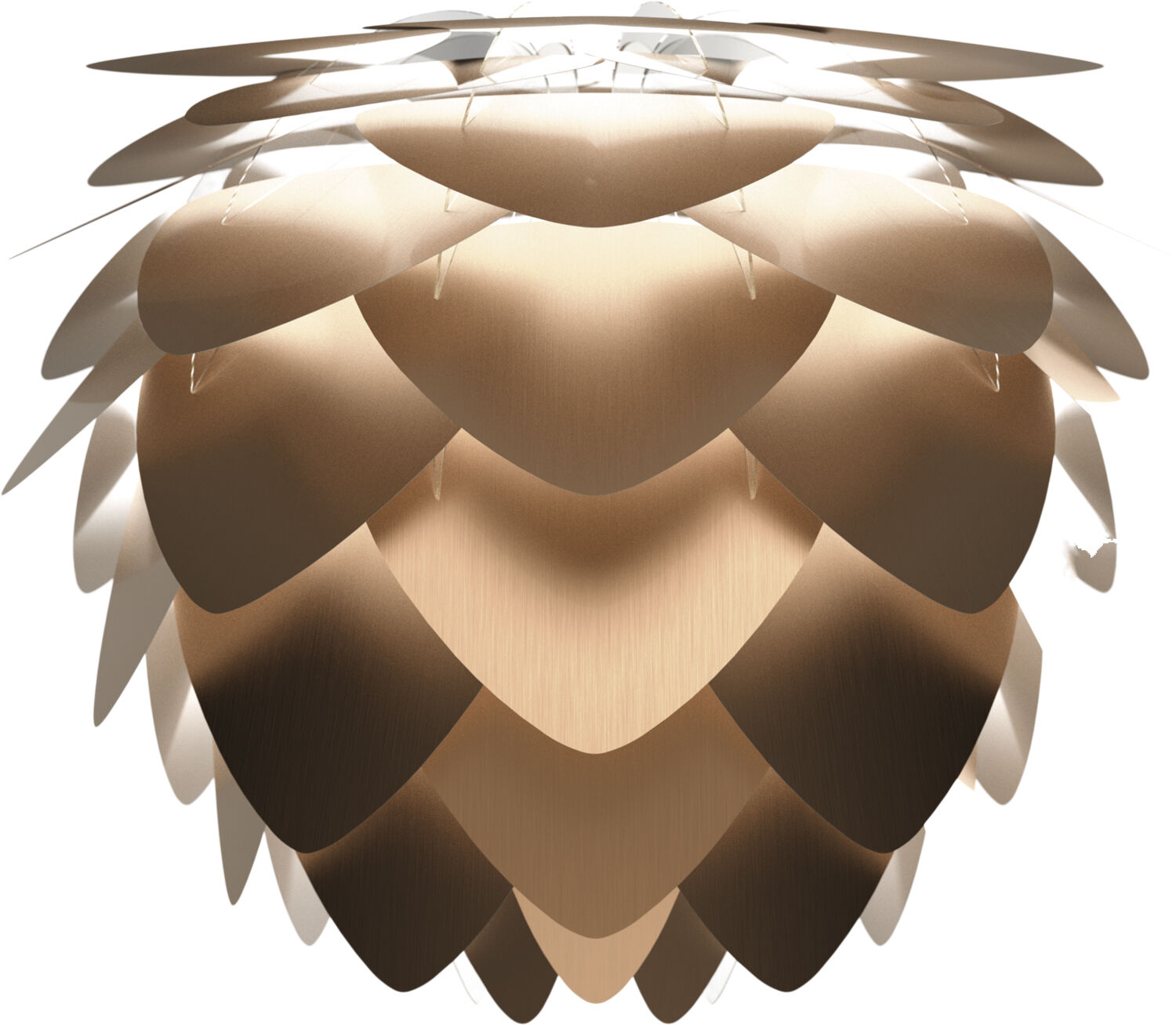 Aluvia brushed brass &Oslash; 59 x 48 cm