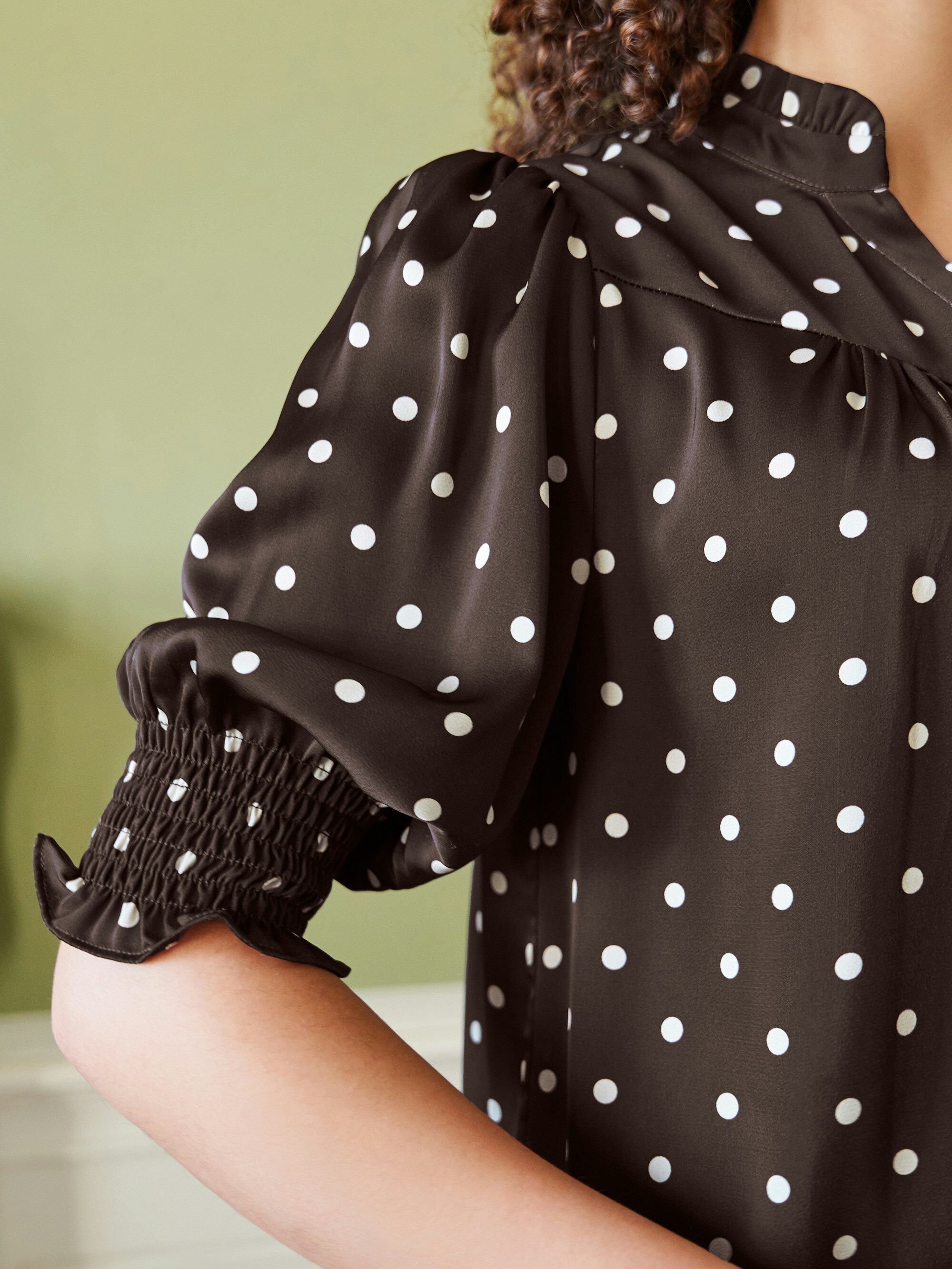 Diana Dot Blouse