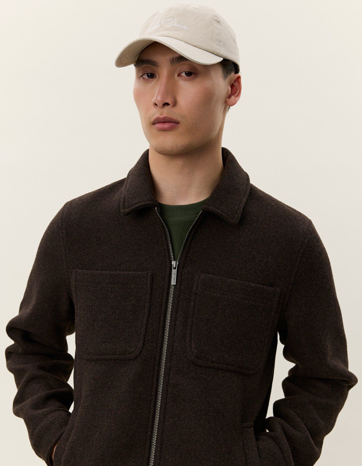 Marseille Solid Wool Jacket