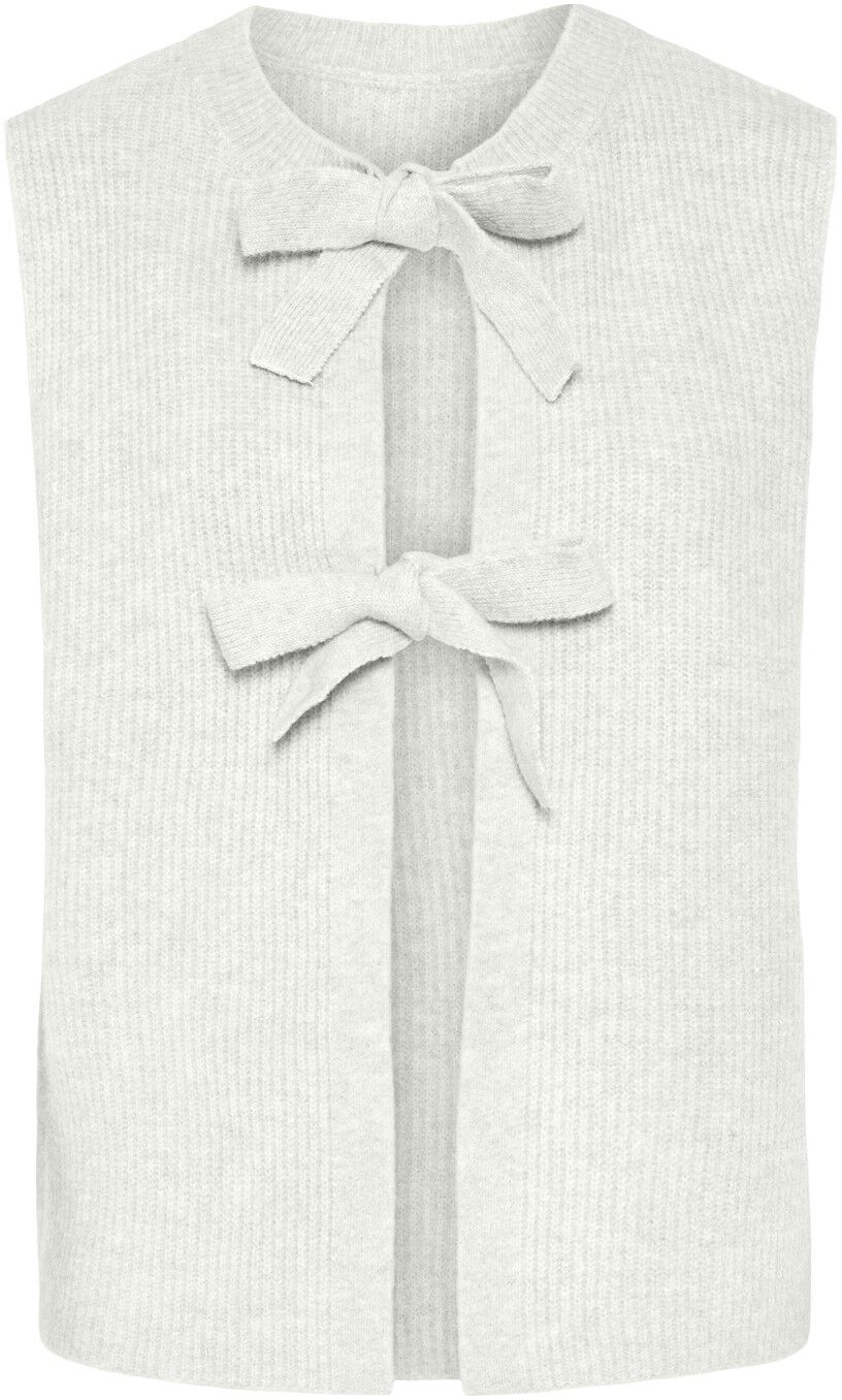 PCSILLY SL REV TIE VEST KNIT NOOS B