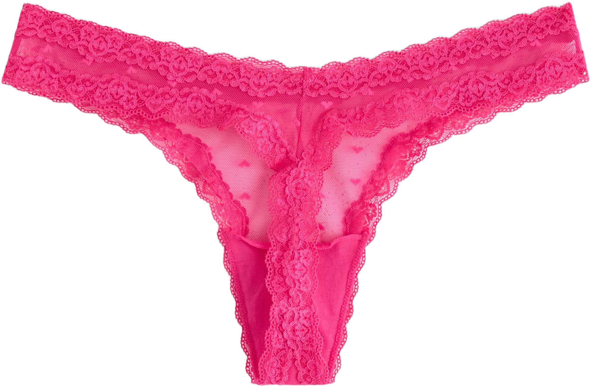 Bl&oslash;de trusser med g-streng og lav t