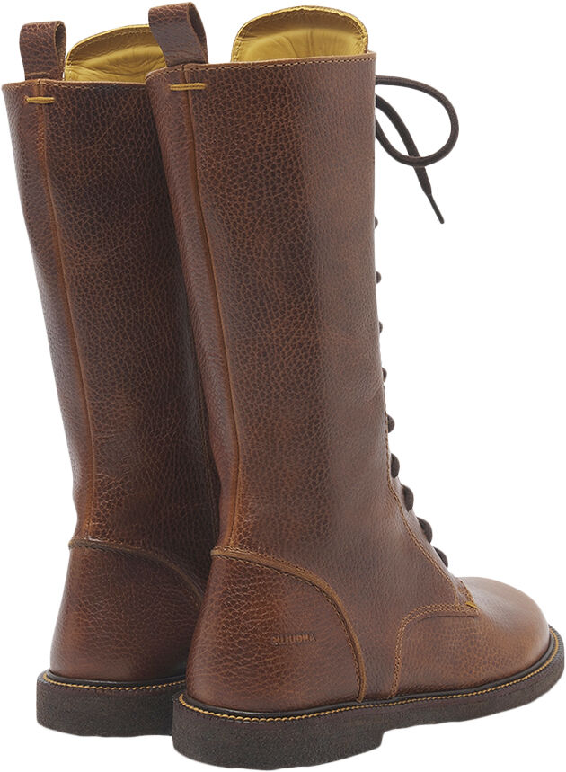 Langskaftet sn&oslash;rest&oslash;vle med kontras