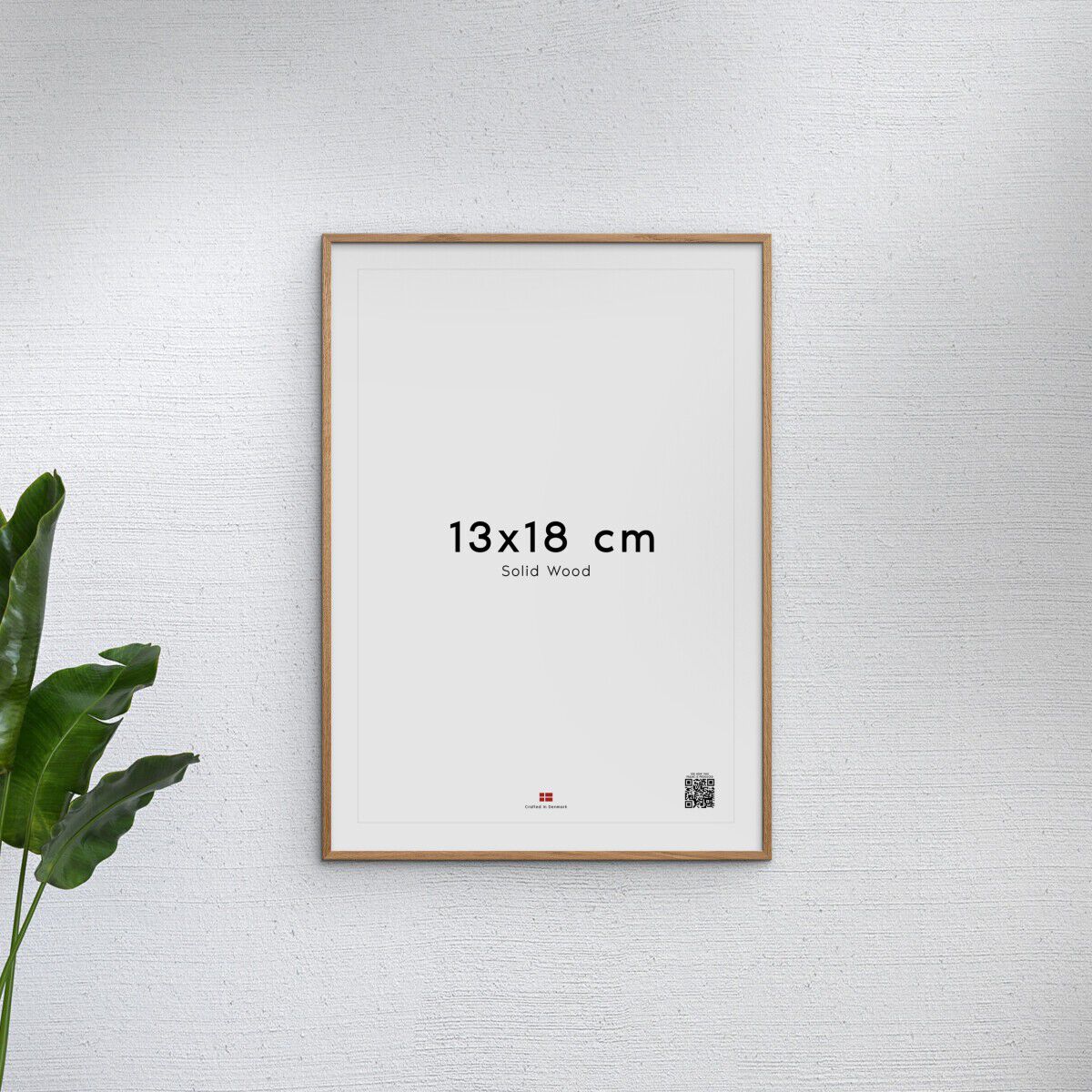 Poster&Frame - Oak 13x18cm