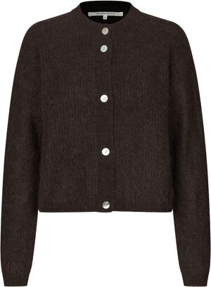 Andrea Knit Rib LS Cardigan