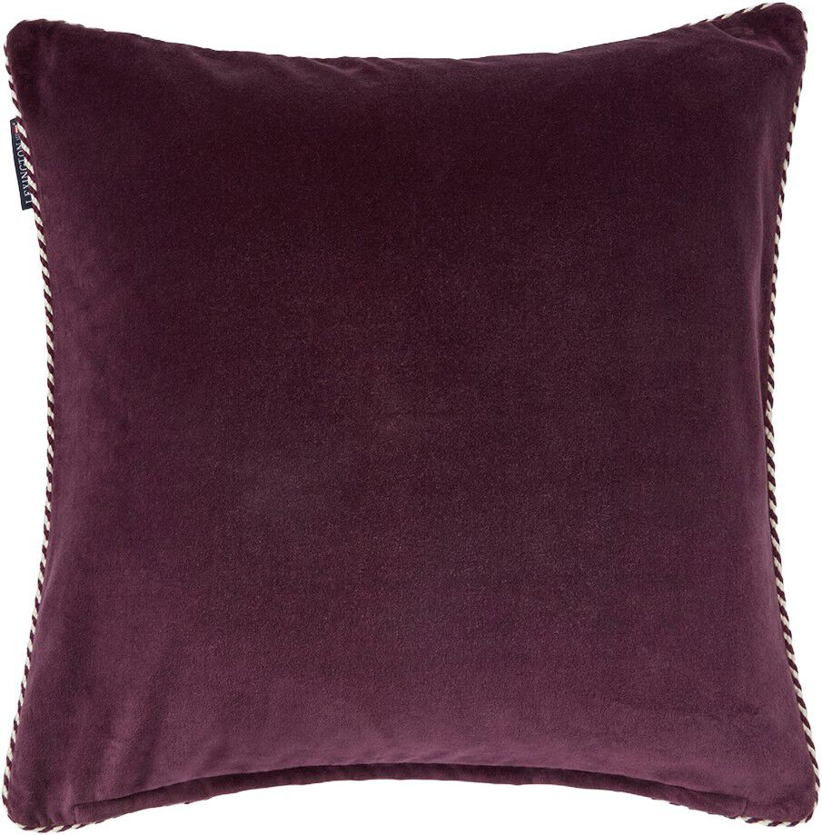 Library Organic Cotton Velvet Pillow Cover