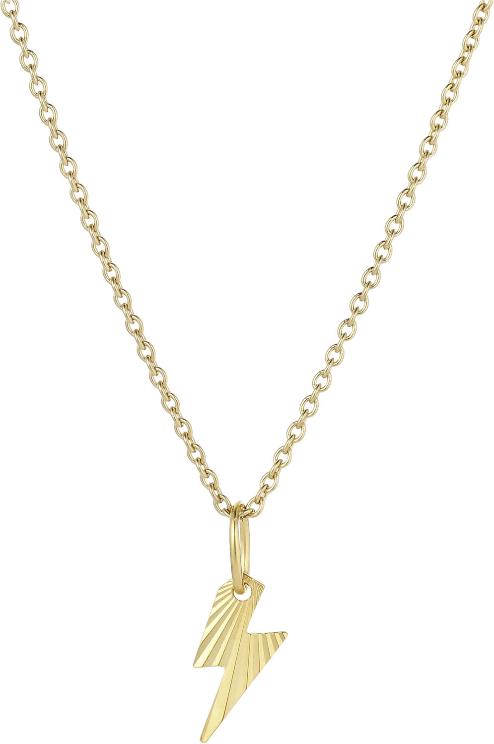 Reflection Lightning Bolt Pendant