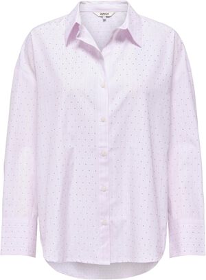 ONLOREGON ALVA LS RHINEST SHIRT NOO