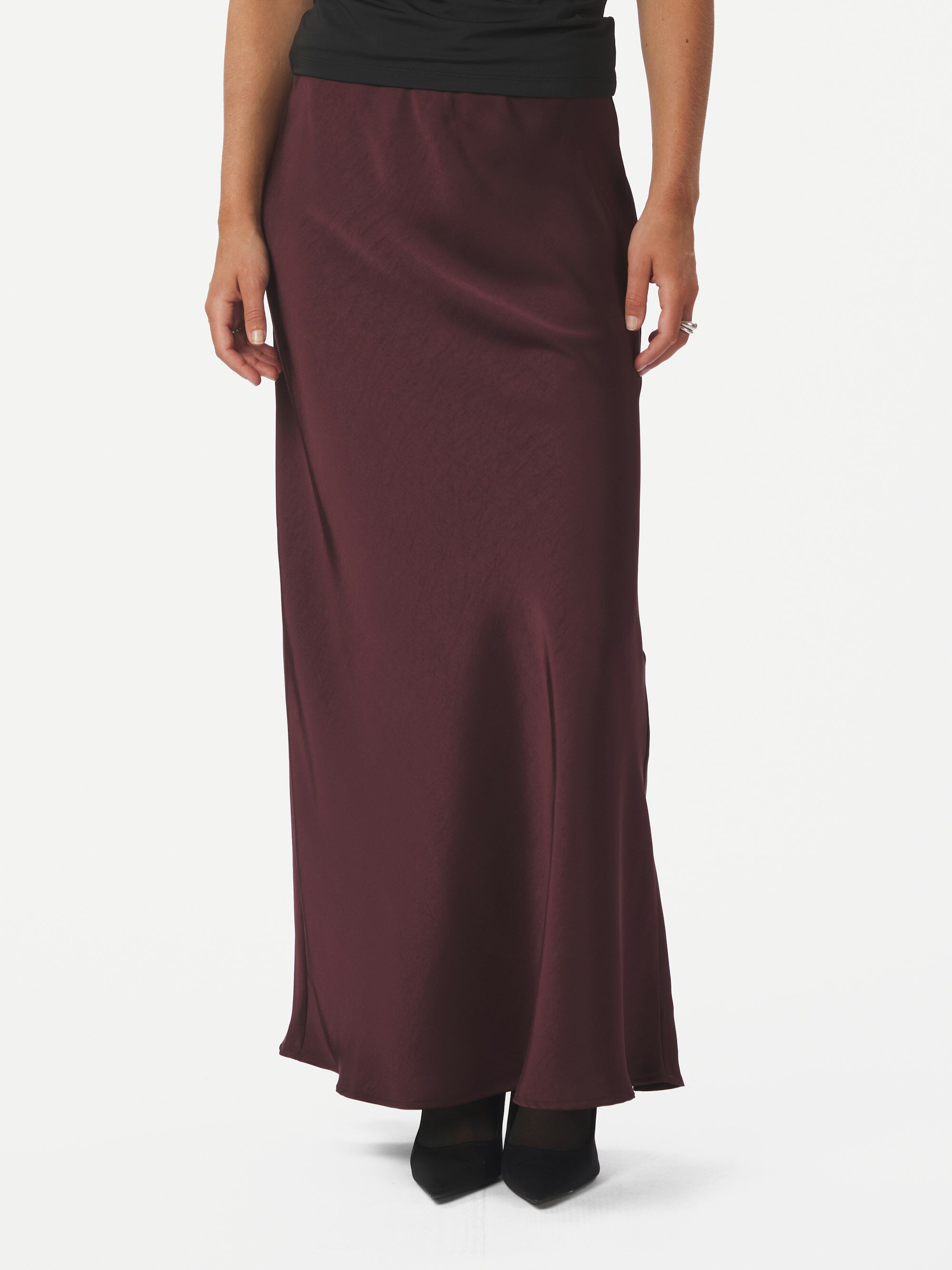Vicky Heavy Sateen Skirt