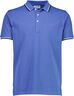 Polo shirt w. contrast piping