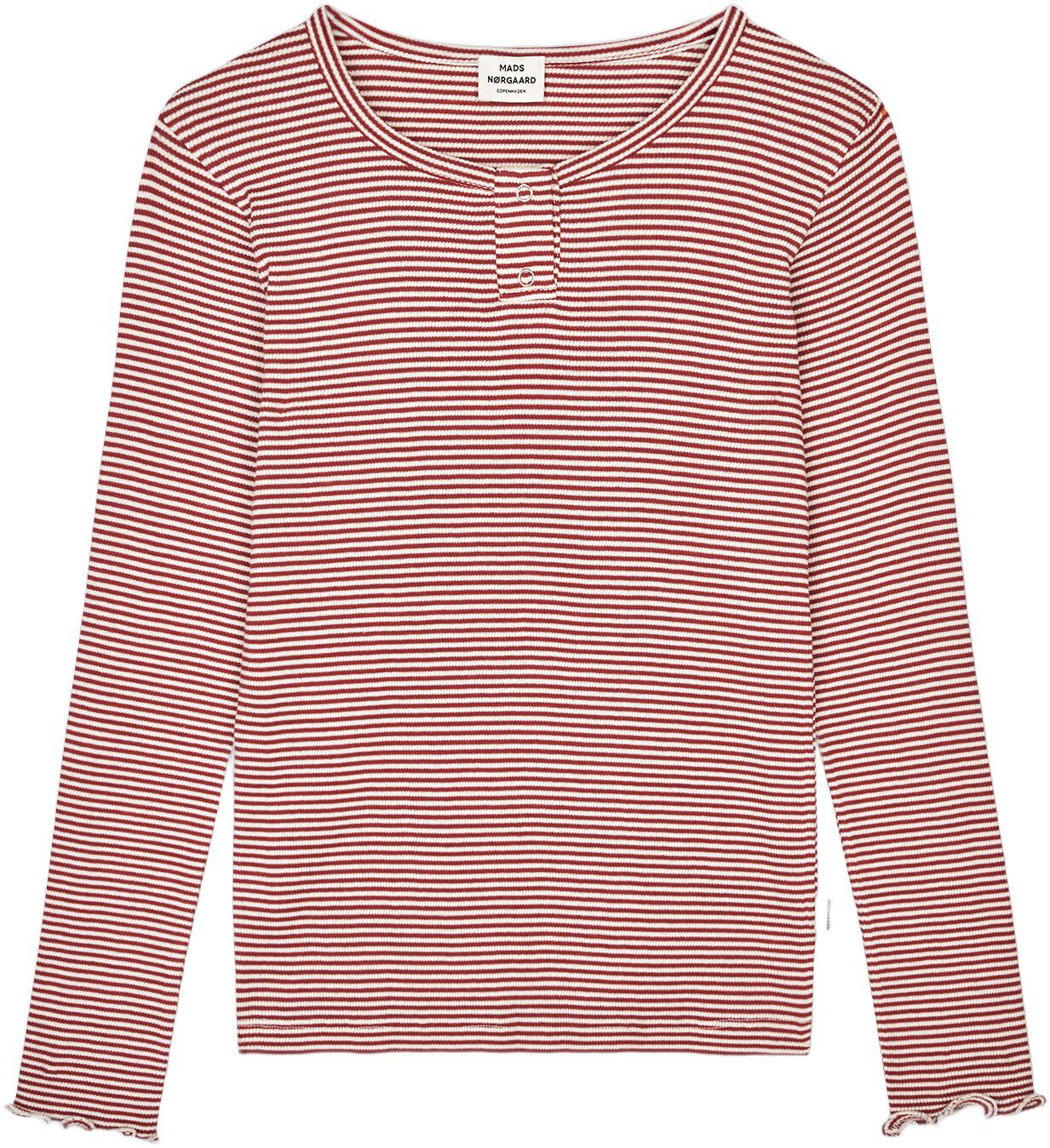 2x2 Cotton Stripe Tala Tee LS