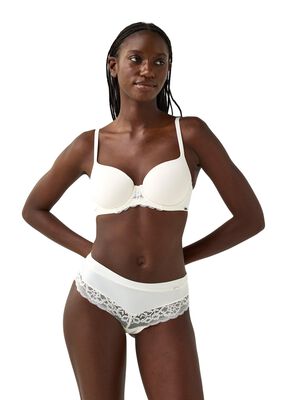 Low waist brazilian briefs with flo