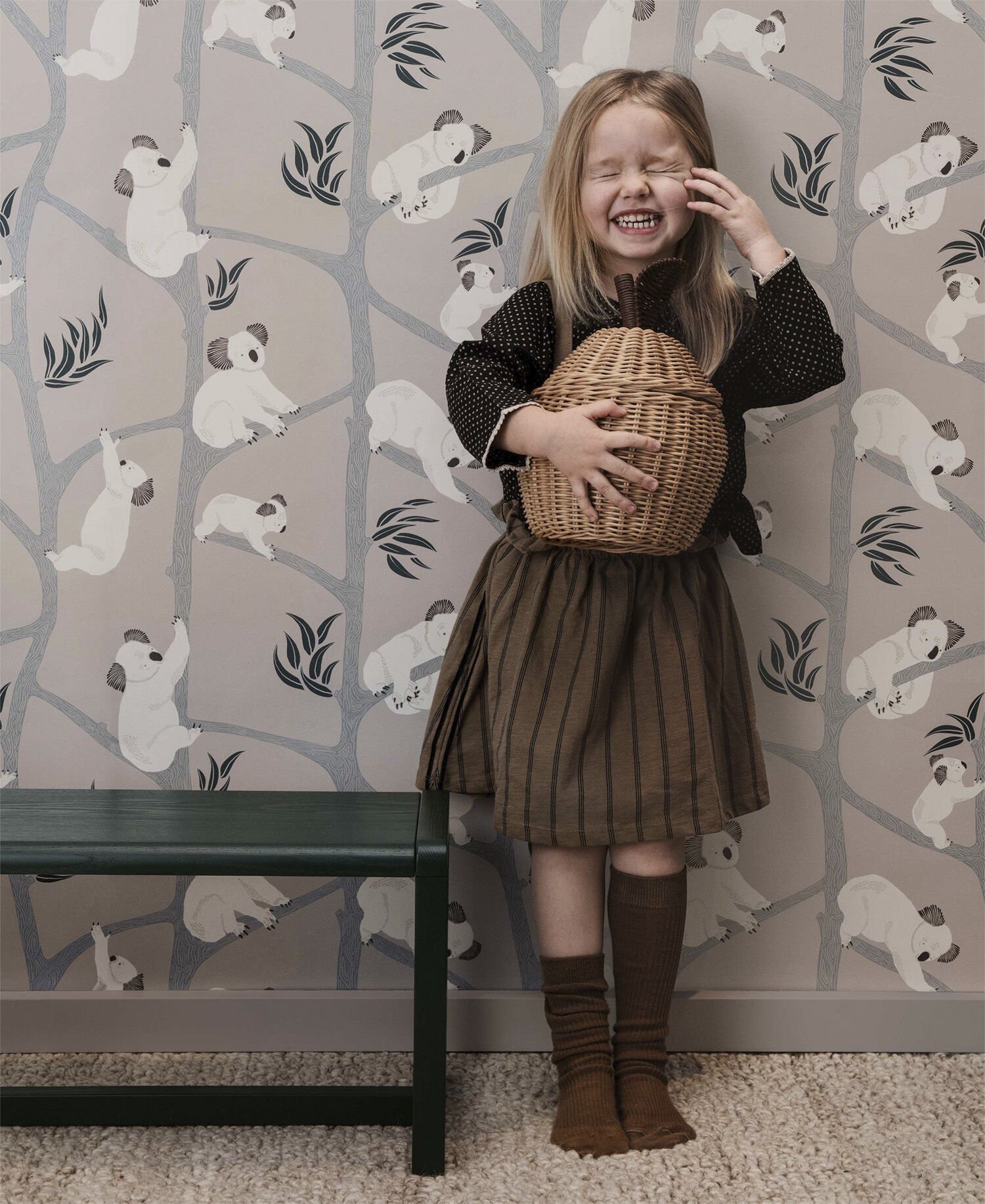 Apple Braided Storage - Small - Natural