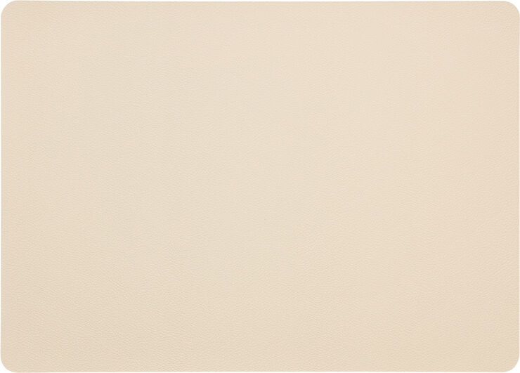 Spisebrikke 46 x 33 cm 4 stk. Svart/Kremfarget