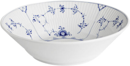 Musselmalet Riflet 17 cm. dyb tallerken