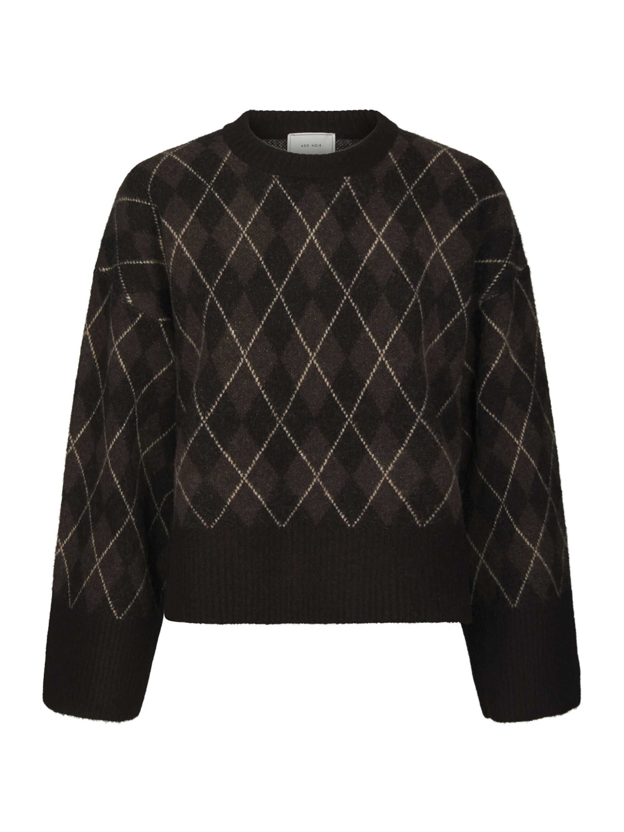 Kick Check Knit Blouse