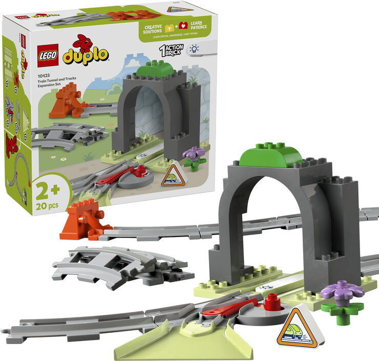 Togtunnel og spor - udvidelsessæt 10425