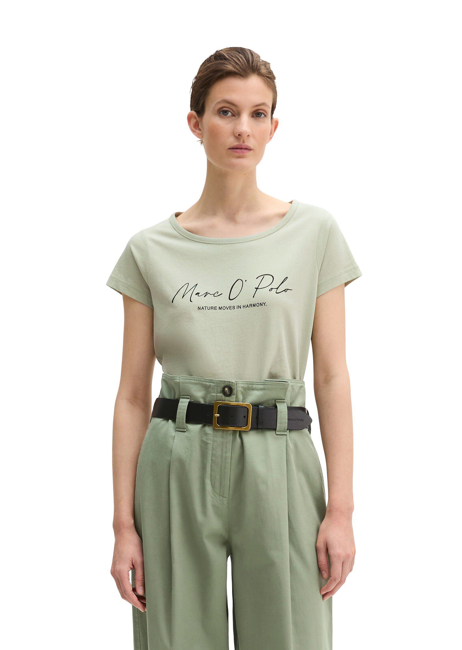 T-shirt, short sleeve, boat neck, p