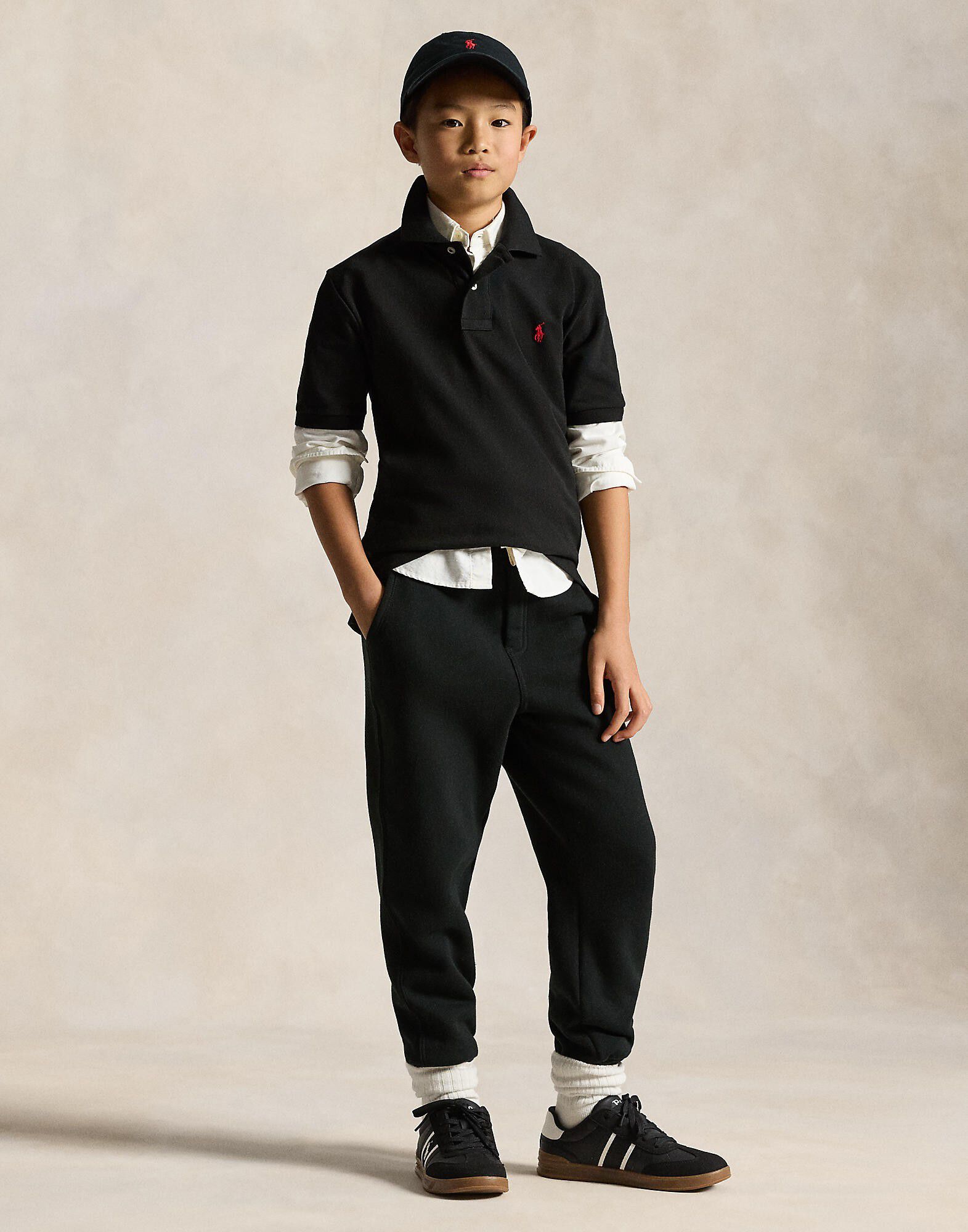 BASIC MESH-POLO-TP-KNT