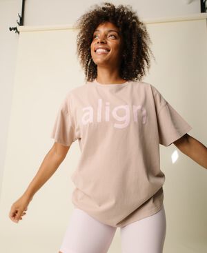 Cartel x Align by Blume oversize tee - Hazel