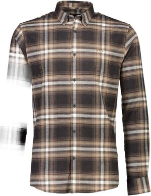 Brushed checked shirt L/S