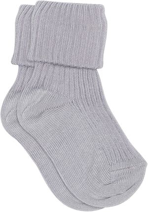 Cotton rib baby socks