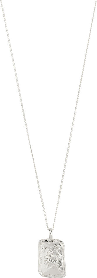 SAGITTARIUS recycled Zodiac Sign necklace, silver-plated