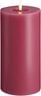 Moods & More - LED Pillar Candles, Silk, Melted, Vintage rose, 99x200