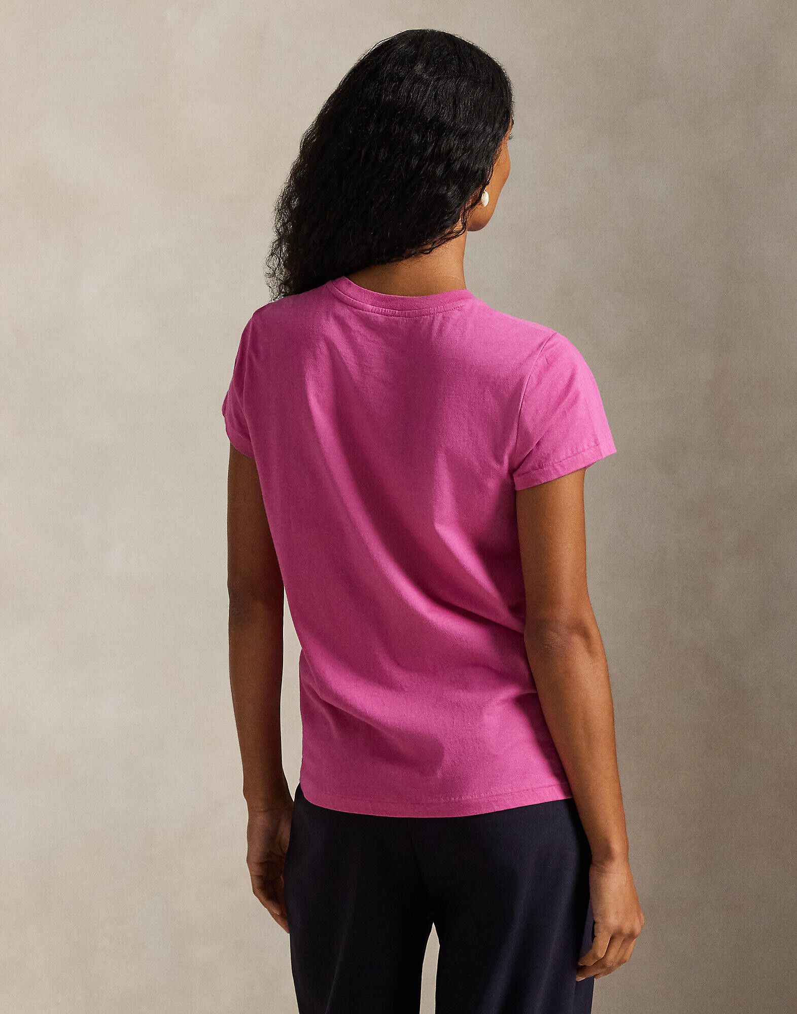 Classic Fit Cotton Jersey Crewneck Tee