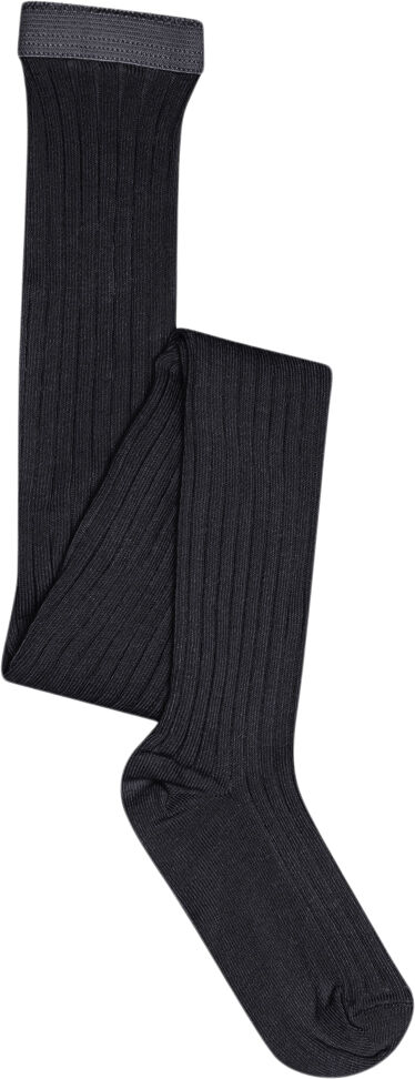 Tights cotton rib