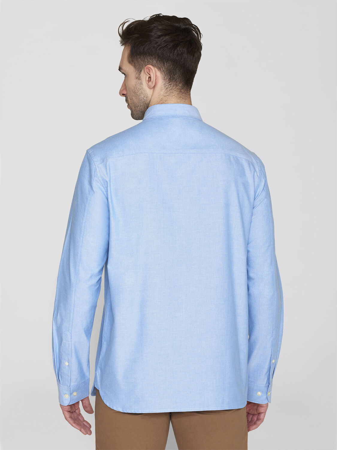 Harald Small owl oxford regular fit shirt - GOTS/Vegan