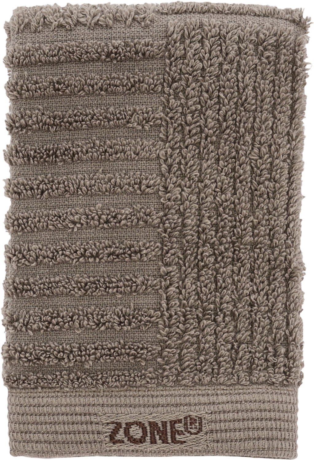 Vaskeklut Taupe Classic 30x30cm