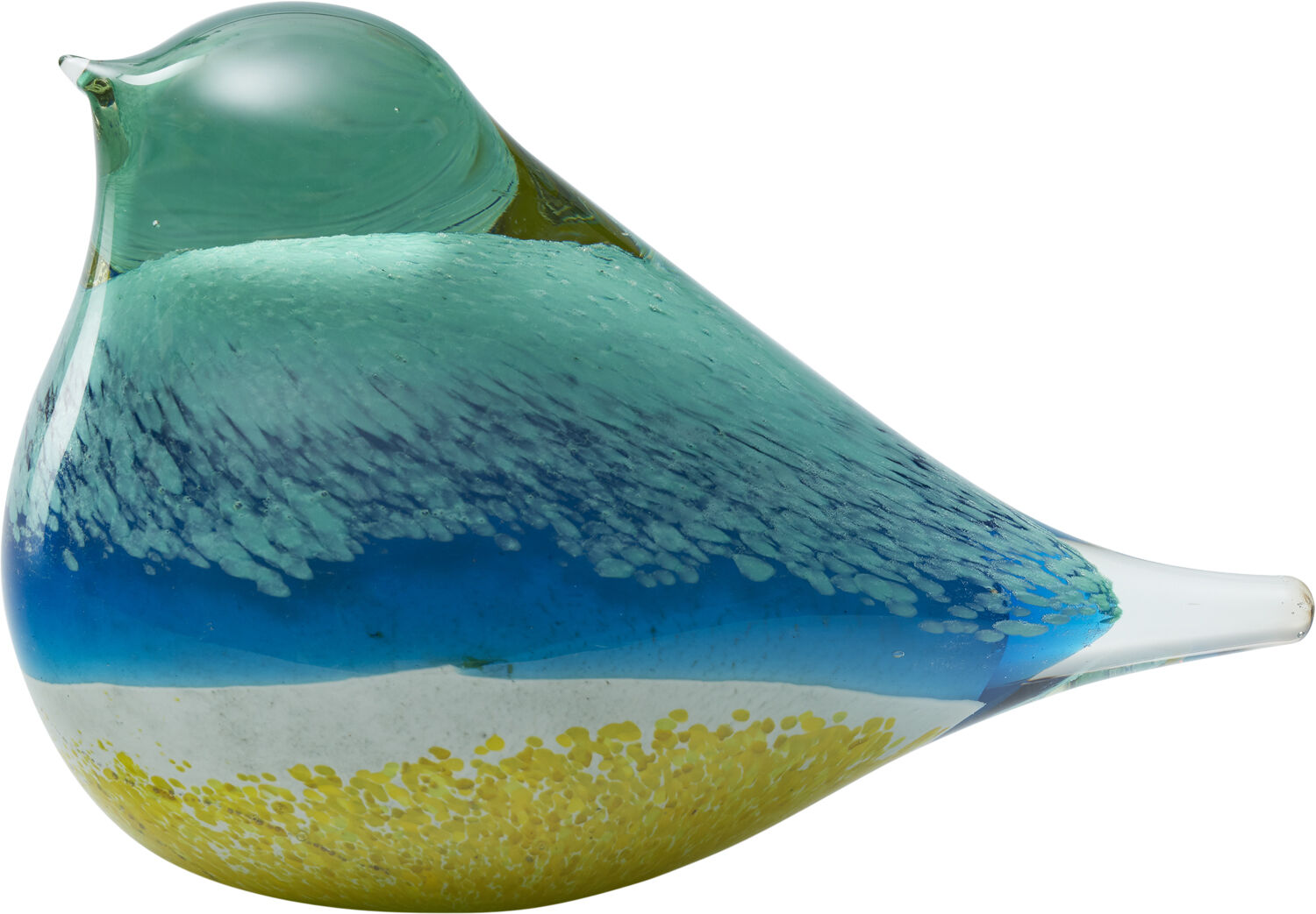GLASS BIRD ATLAS BLUE/YELLOW