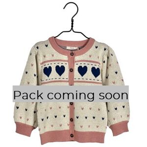 NOVA MULTI HEART CARDIGAN