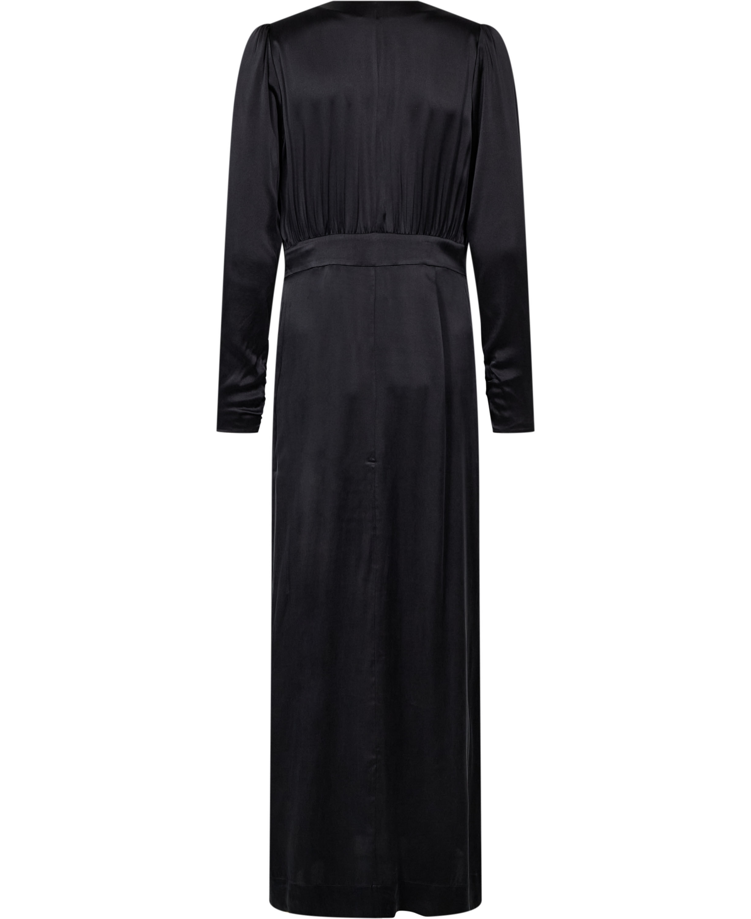 3176 Matt Silk Blend Dress - Kiri Long