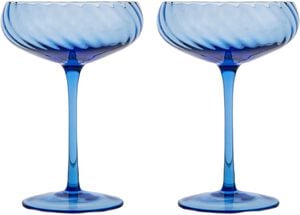 Champagne saucer Opacity 2pcs/set