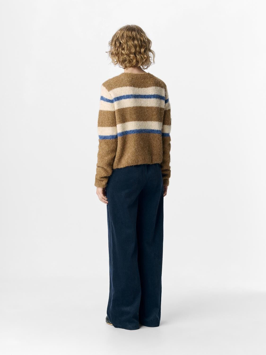 OBJGALIA L/S RE KNIT CARDIGAN NOOS