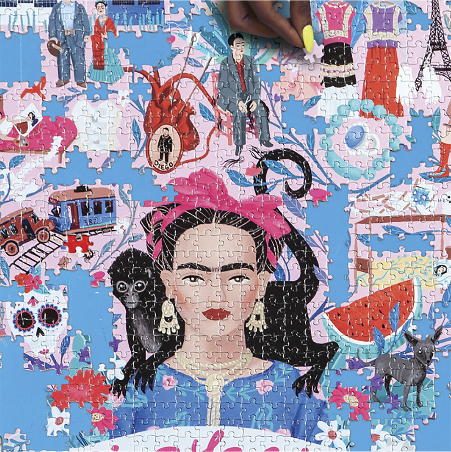 eeBoo - Puslespil 1000+ brk - Viva la Vida