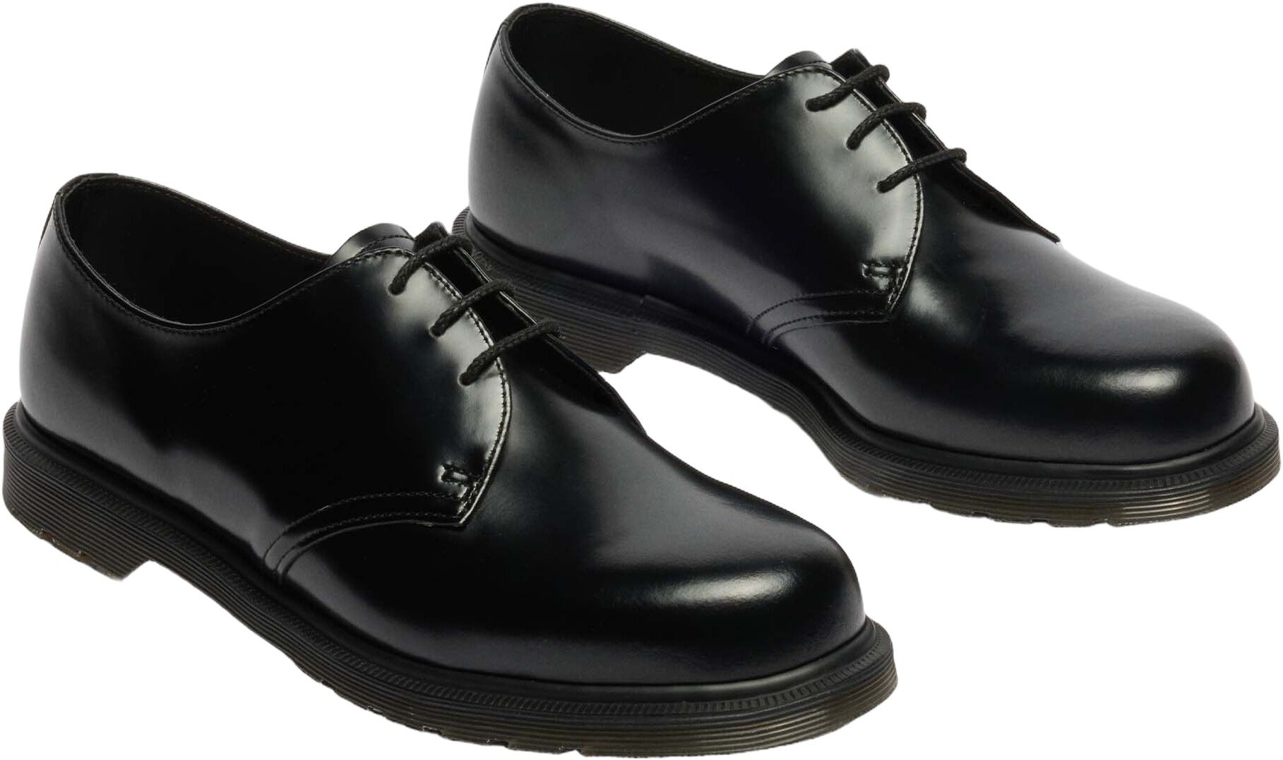 Mayfare Shoe Black Polished Smooth